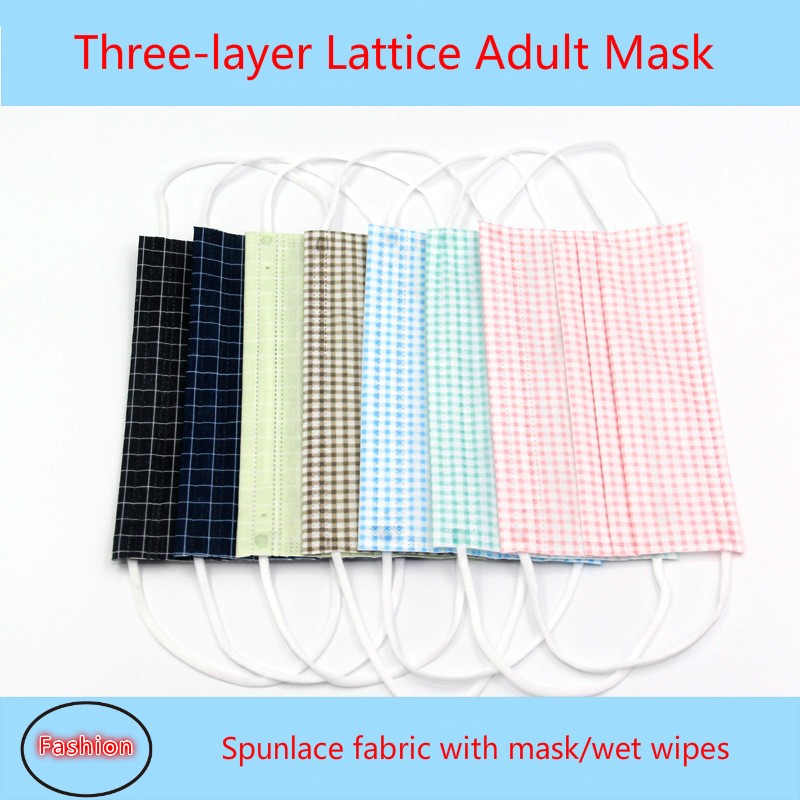 10/50/100pcs Disposable Face Mask Fashion Printing Patterned 3-layer Dustproof and Breathable Adult Mouth Mask Mascarillas