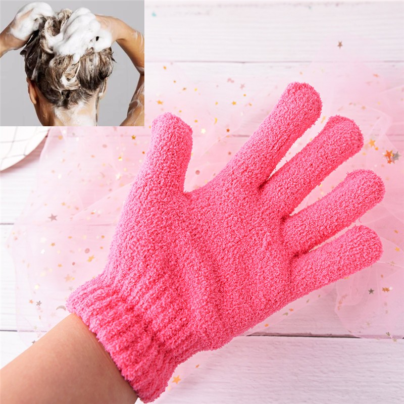 1pc Microfiber Glove Lady Hair Care Useful Wipe Head Quick Dry Towel Microfiber Hair Drying Glove Absorbent Wipe