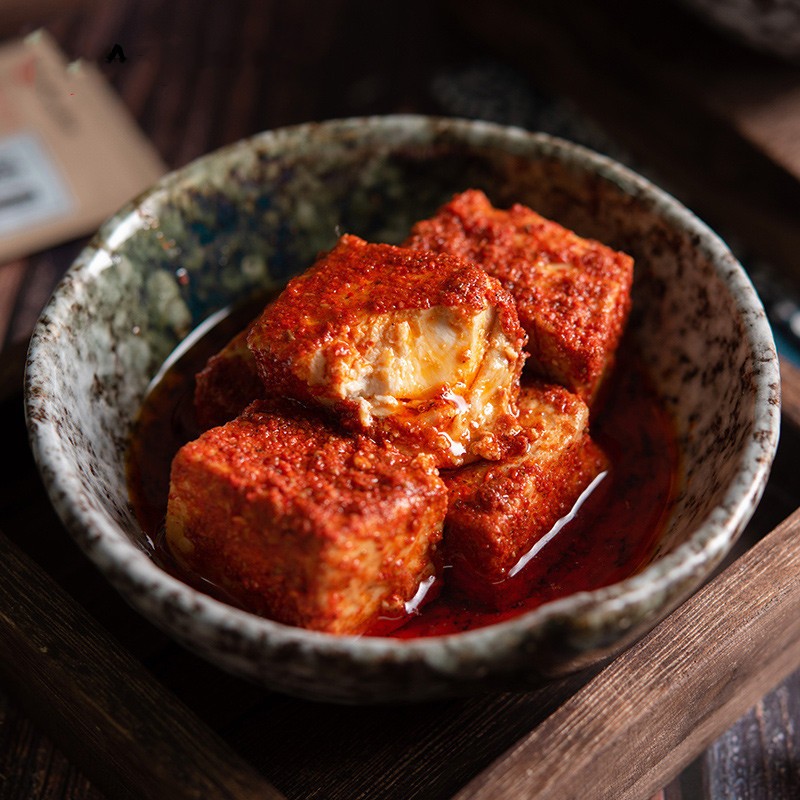 100g Homemade Fermented Bean Curd, Stinky Tofu, Fermented Koji Soybean, Fermentation, Colony of Bacteria