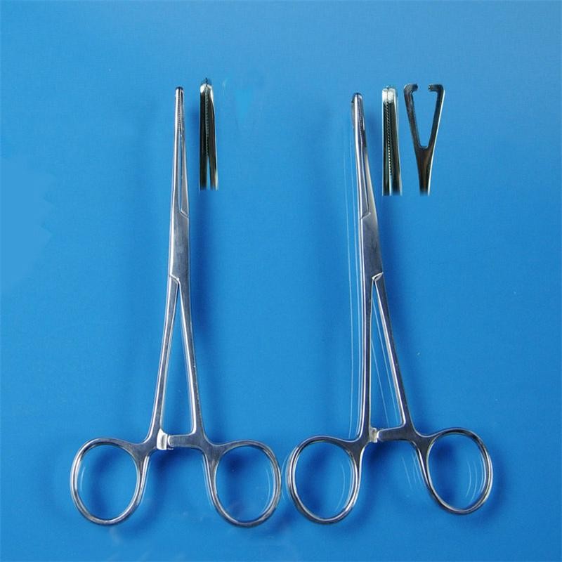 1pc stainless steel piercing tools pennington forceps professional body piercing tools