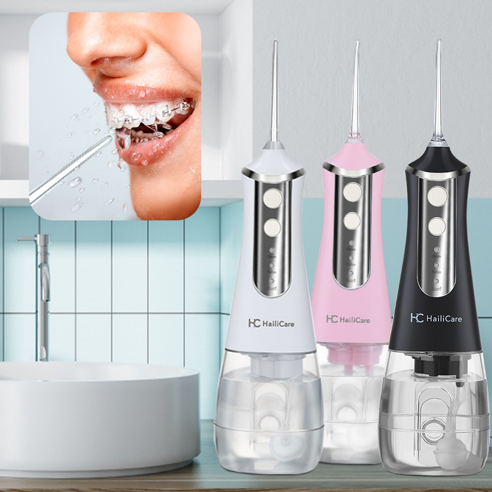 Dental Water Flosser Oral Irrigator For Teeth Cleaning Waterflosser Dental Water Jet Pick Water Mouth Cleaner Rechargeable