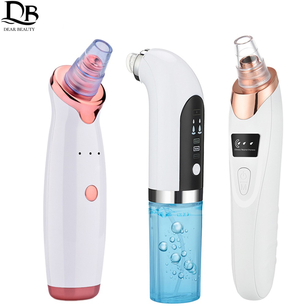 Blackhead Remover Device Pore Acne Pimple Removal Face T Area Nose Water Bubble Cleaner Vacuum Suction Facial Diamond Dirty Oil Steamer