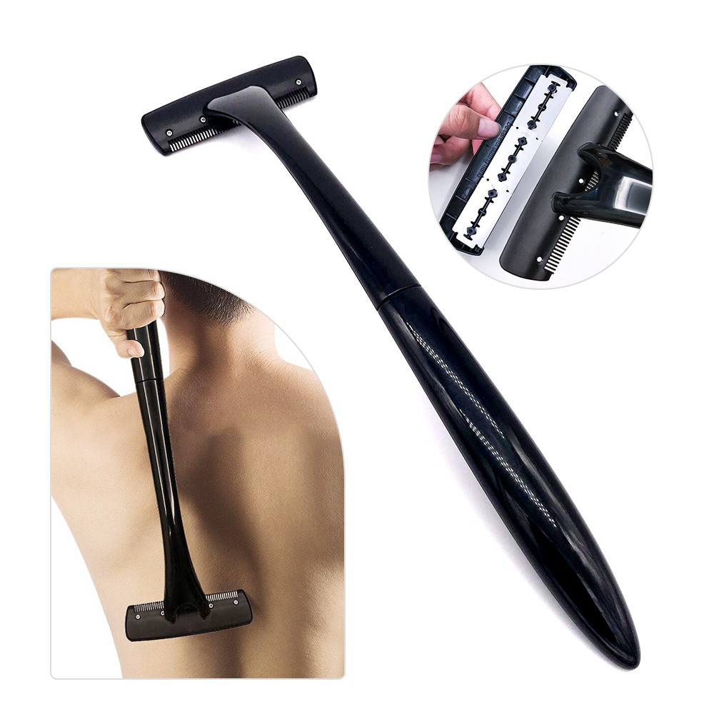 Shaving Knife Body Hair Shaver Man Women Back Shaving Razor GroFull Body Hair Removal Trimmer Long Handle