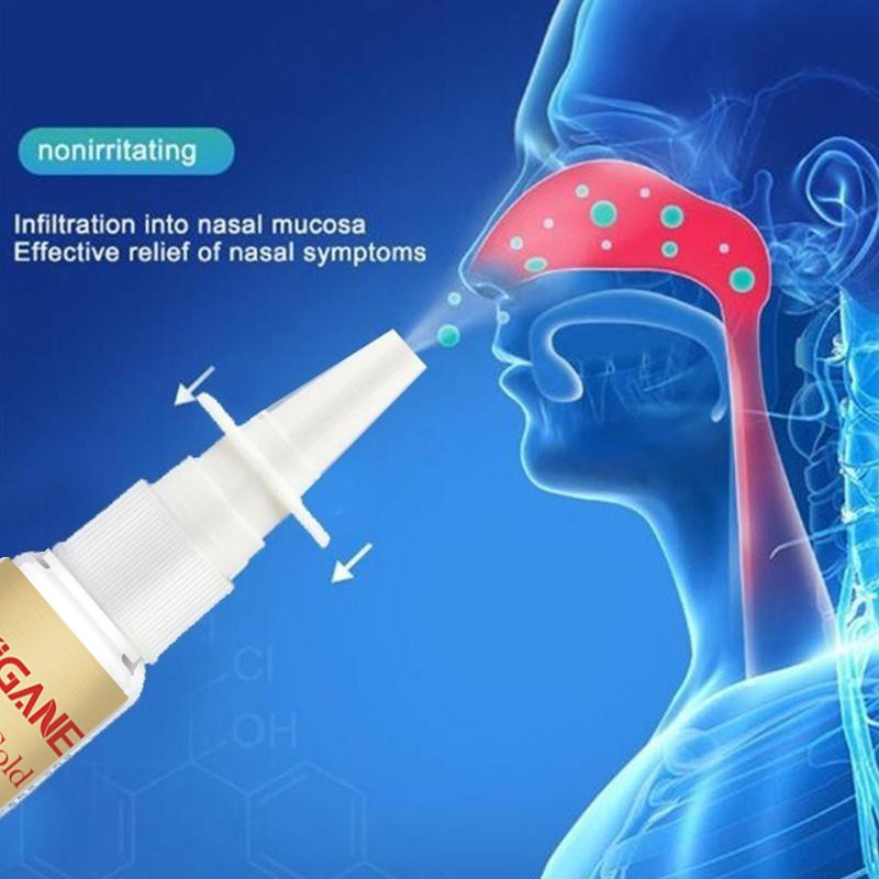 Natural Herbal Medical Nasal Spray Cure Rhinitis Sinus Nasal Spray Make Your Nose More Comfortable Good Effect