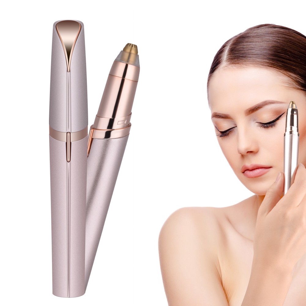 Electric Eyebrow Trimmer Makeup Painless Eye Brow Epilator Shaver Razors Lipstick Shaving Eyebrow Trimmer For Women