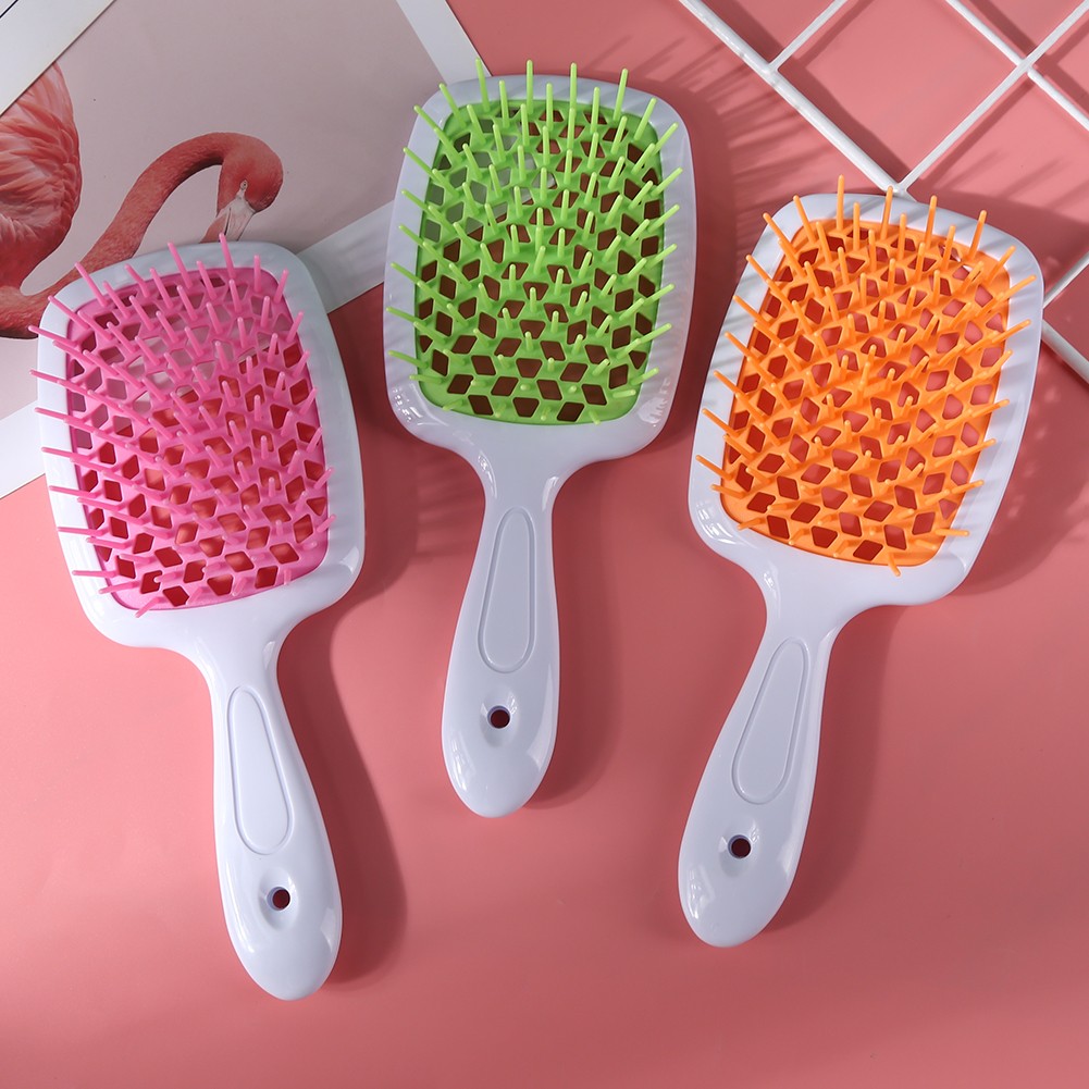 Hair Comb Detangling Reduce Hair Loss Comb Net Scalp Wet Dry Detangling Hair Salon Massage Scalp Brush Comb