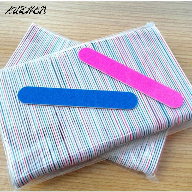 Hot Sale 5pcs/lot Nail Art Sanding Files Buffer for Salon Manicure UV Gel Polisher Tool Nail Art File Tools