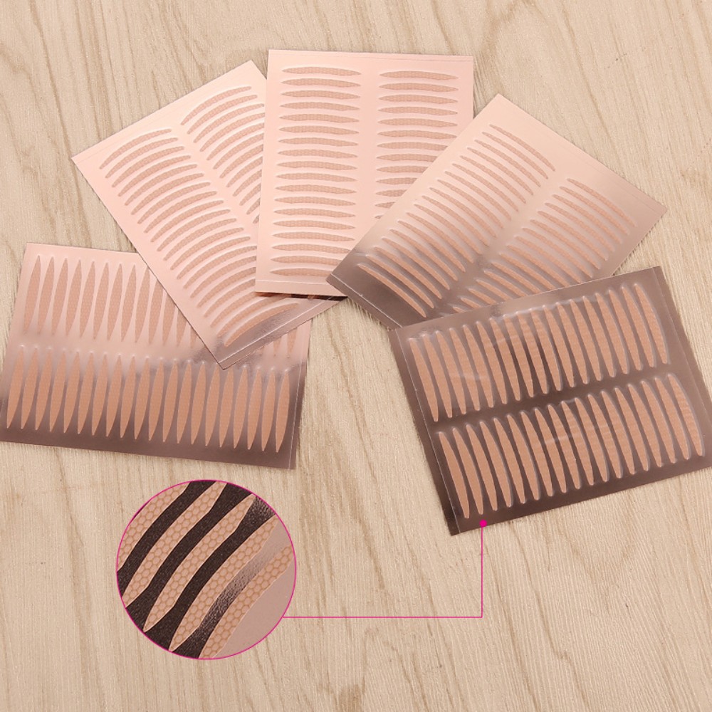 Invisible Eyelid Sticker Double Eyelid Tape Self Adhesive Transparent Eyelid Stickers Slim Waterproof Fiber Eyelid Stickers