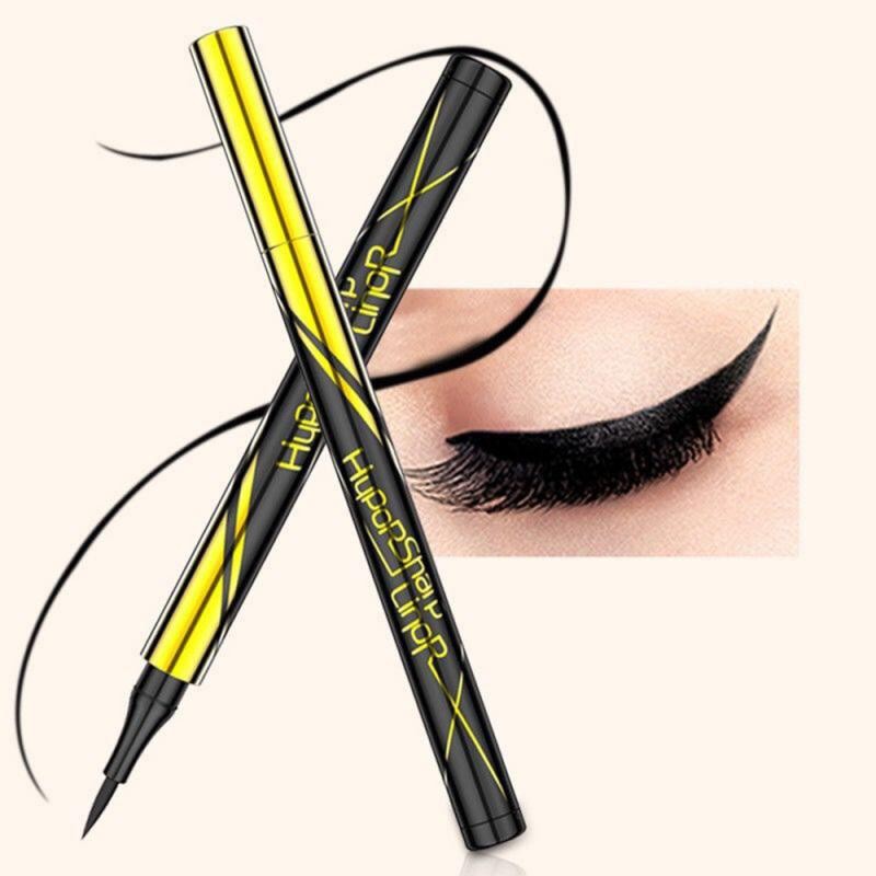 1 Piece Small Gold Pen Quick Drying Eyeliner Waterproof and Non Smudge Eyeliner Pen Liquid Eyeliner Pen Natural Longlasting Useful