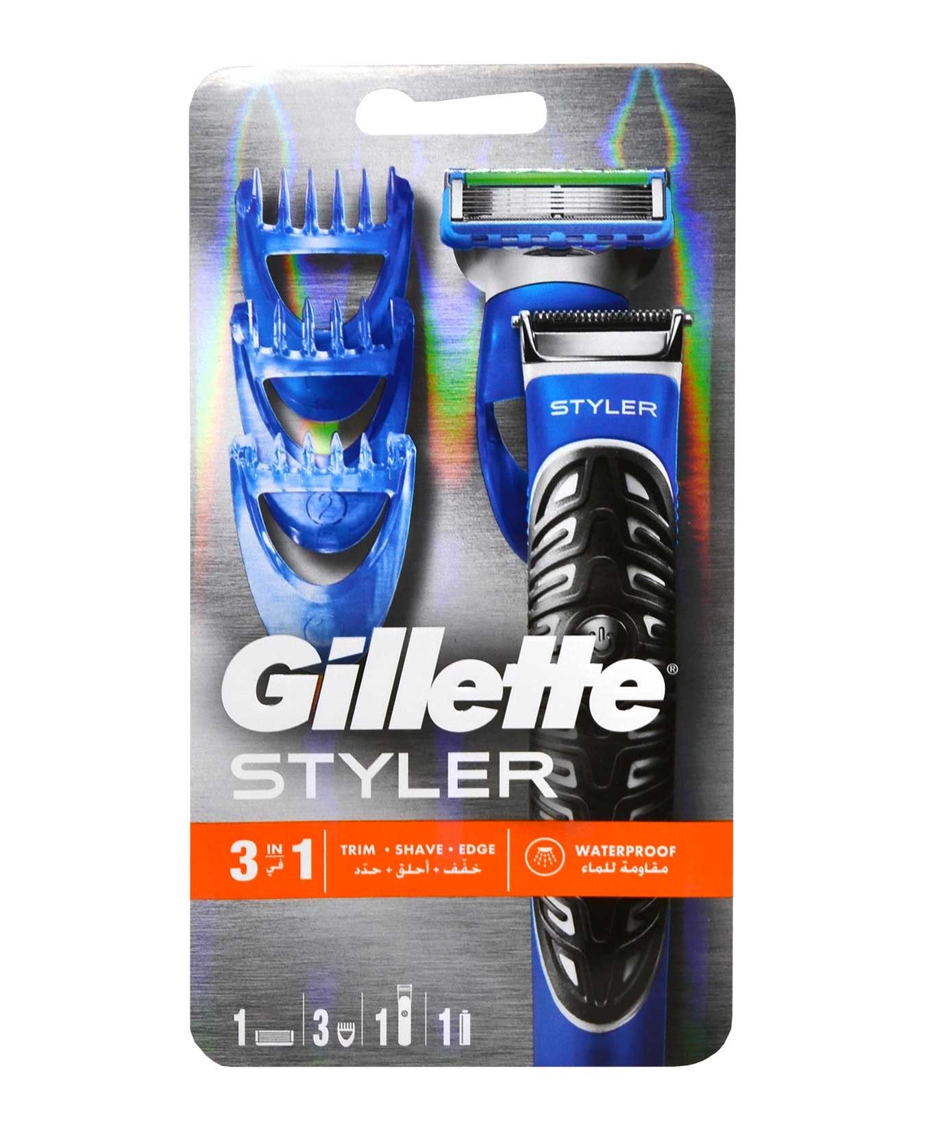 Gillette ProGlide Styler 1up Shaving Edge Shaver 4 Trimming Levels