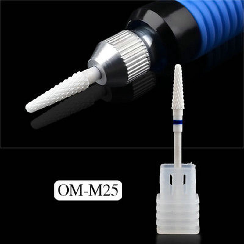 3" 32 Carbide Nail Ceramic Nail Drill Bits Milling Cutter for Electric Drill Machine Manicure Accessory Remove Gel Varnish Cuticle