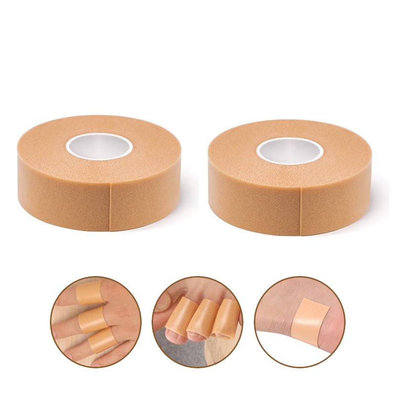 2pcs Multifunctional Bandage Medical Latex Plaster Foot Heel Sticker Tape Waterproof Self-adhesive Elastic Pad C1567