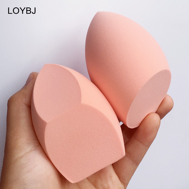 Loebig 1/2pcs Big Size Makeup Sponge Foundation Cosmetic Puff Smooth Powder Blending Sponge Cosmetic Soft Cosmetic Make Up Sponge Puff