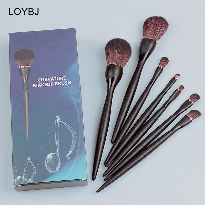 WYG BEAUTY Cosmetic Brushes Set Powder Foundation Blush Brushes Contour Eyebrows Eyeshadow Concealer Cosmetic Blending Brush Makeup