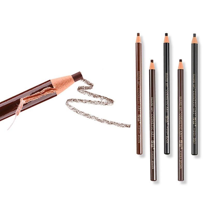 1pc Waterproof Eyebrow Pencil Long Lasting Eye Brow Tint 5 Colors Eyebrow Dark Brown Microblading Eyebrow Tattoo Pen TSLM1