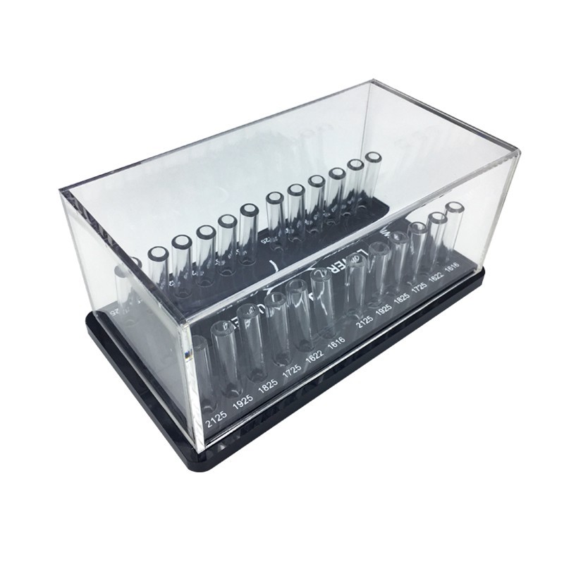 1pc Dental Rectangular Archwire Dispenser Box Acrylic Placing Box Orthodontic Arch Wire Holder Dental Instruments