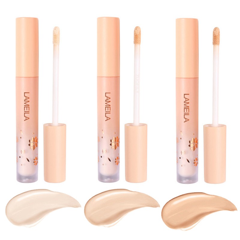 Eyes Face Concealer Liquid Cover Dark Circles Acne Natural Make Up Effect Anti Cernes Base Foundation Cream Cosmetics