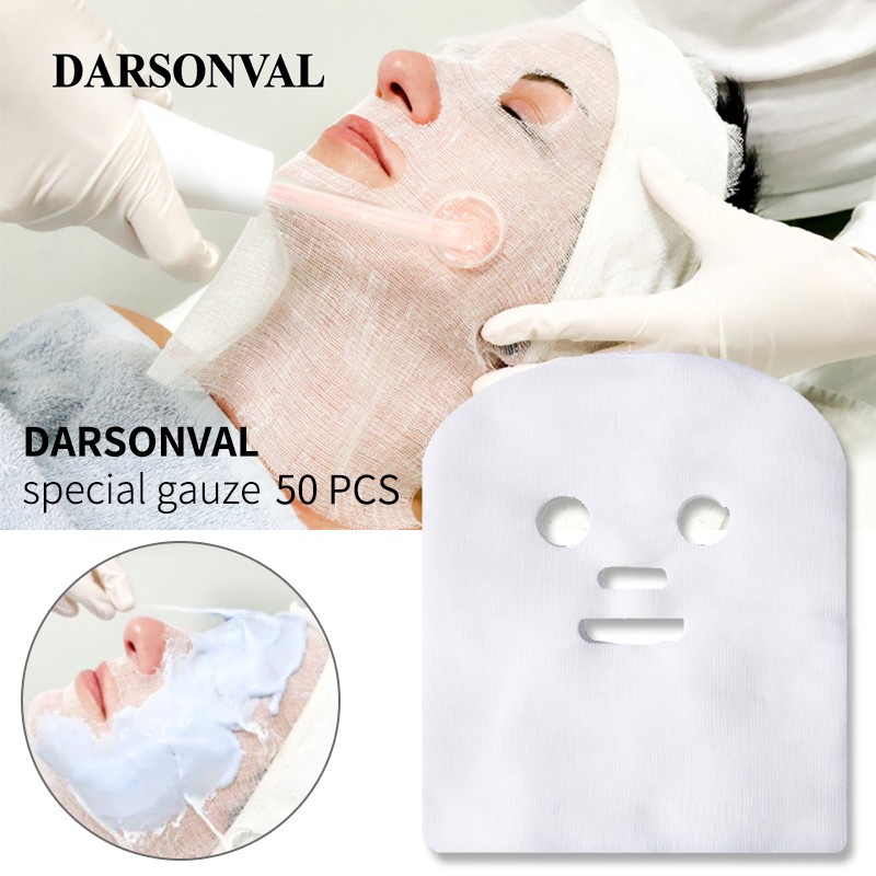 DARSONVAL 50pcs Face Gauze Facial Masks Slimming Remove Eye Pouch Facial Skin Care Mask Beauty Tools Face Gauze Mask