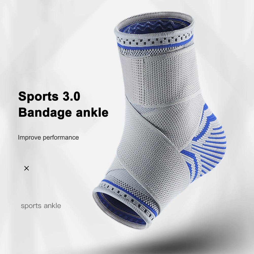 1PC Ankle Brace Sports Compression Sleeve Strap Support Elastic Weave Bandage Foot Protective Gear Gym Fitness