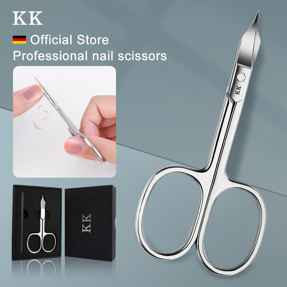 KK Nail Scissors Professional Nail Clippers Set Stainless Steel Manicure Tools Nano Glass Nail File Cutter Hand Foot Care