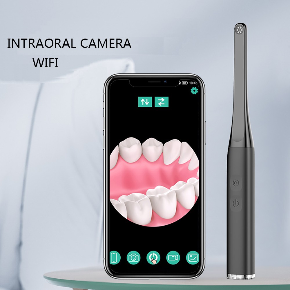 Dental USB Intraoral Camera Oral Endoscope Real Time Video 6 LED Light Sources Both for IOS and Android Phone