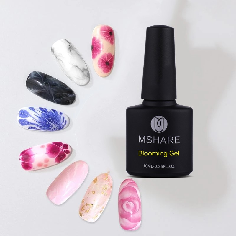 MSHARE Blooming Gel Lacquer Polish Professional Soak Off UV Led Long Lasting Beauty Effect