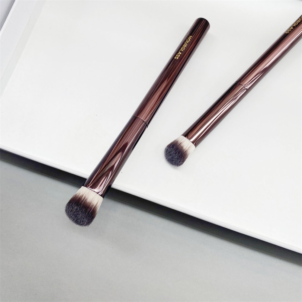 Hourglass Fade Makeup Brushes Synthetic Face Liquid BB Cream Foundation Powder Angled Seamless Finish Cosmetic Tools