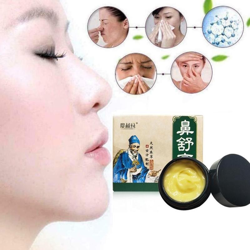 5pcs/10pcs Allergic Rhinitis Balm Neti Sneezing Plasti Ointment For Allergy Chronic Rhinitis Sinus Stuffy Nose Care