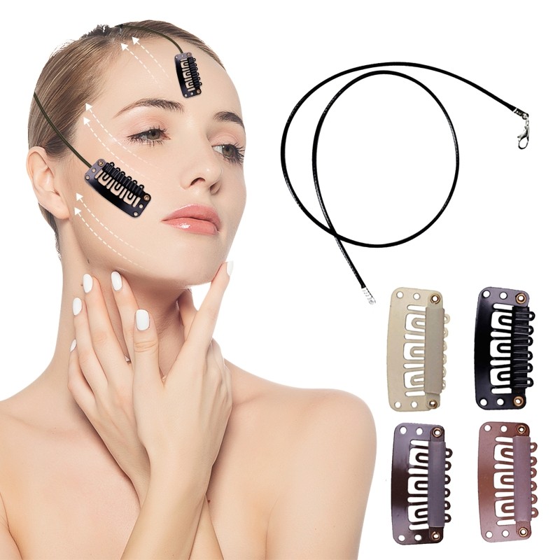 D2TA 10pcs/set V-Line V Shape Stickers Face Slimming Tighten Tape Face Neck Lift Sticker Tighten Chin Lifting Skin Care