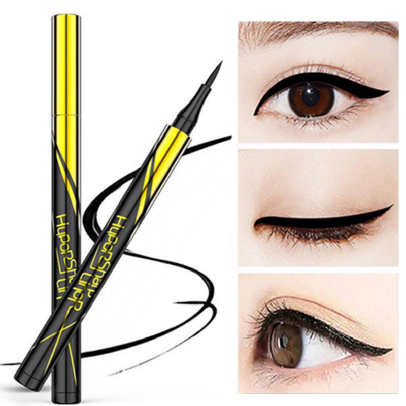 Smudge-proof Quick Drying Black Eyeliner Waterproof No Blooming Liner Pen Long Lasting Easy to Wear Magic Eyes Makeup TSLM2