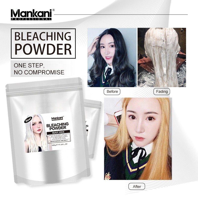 High Quality Professional 500g Hair Bleaching Powder Fading Hair Color Cream Dye Bleaching Agent Purifier Salon Product