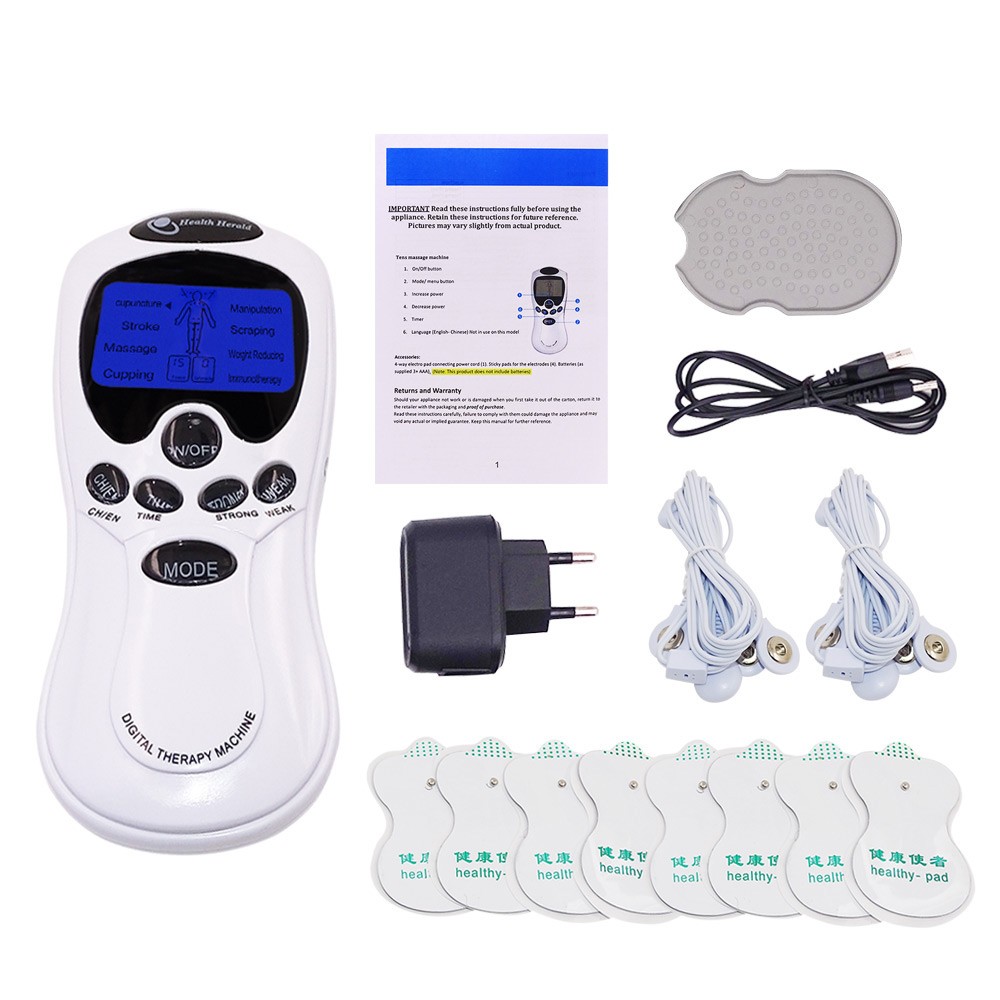 Tens Body Massager Ems Massage Machine Muscle Stimulation Massage Tool Myostimulants Stimulation Electrophysiotherapy