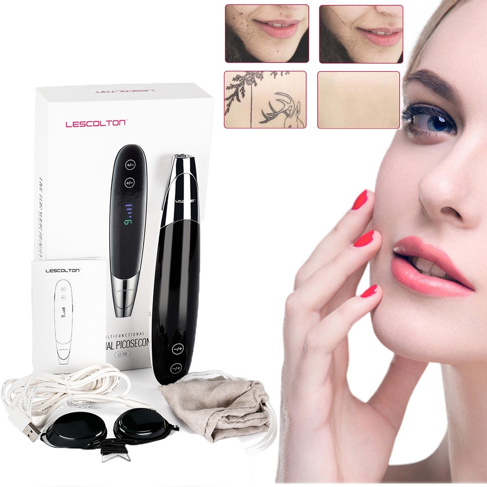 Professional Picosecond Laser Pen Blue Light Therapy Freckle Tattoo Mole Removal Dark Spot Eyebrow Pigment Acne Laser Pen