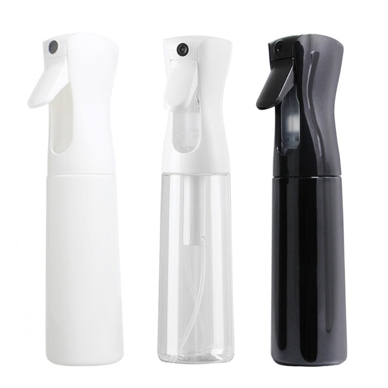 300ml Ultra Fine Mist Hair Spray Continuous Water Spray Hairdressing Refillable Empty Bottle For Barber Salon Cleaning