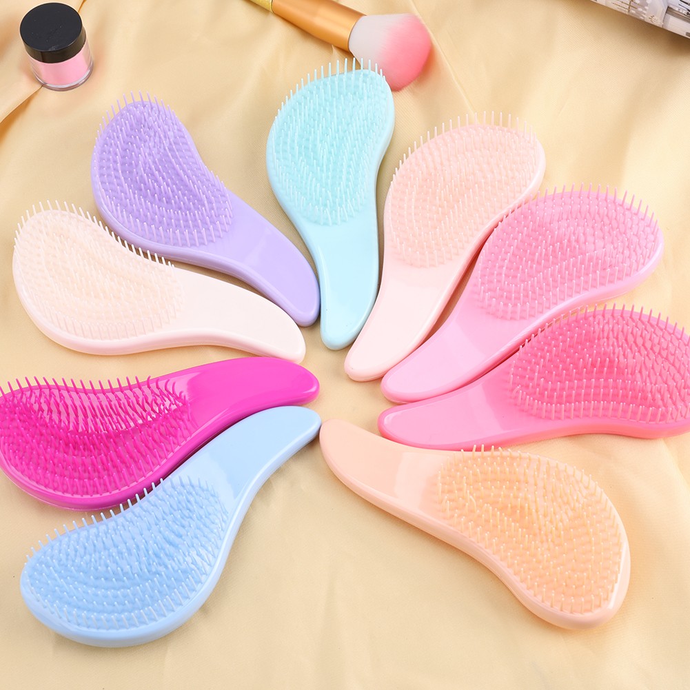 Anti Static Massage Detangling Comb Massage Hair Brush Styling Tangle Shower Massage Hairbrush Comb Salon Hair Styling Tools