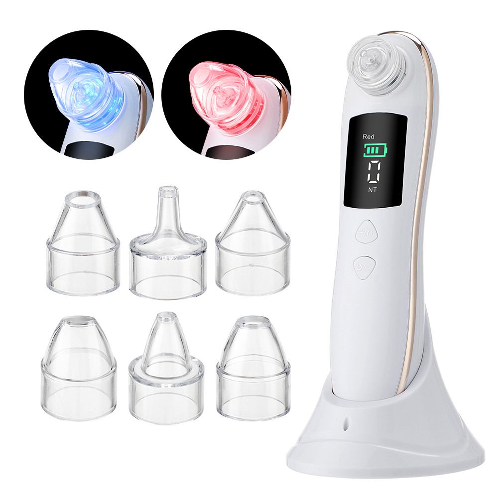 Electric Blackhead Remover Facial Pore Cleaner Skin Care Black Spot Suction Thearpy Beauty Machine Drop Shipping