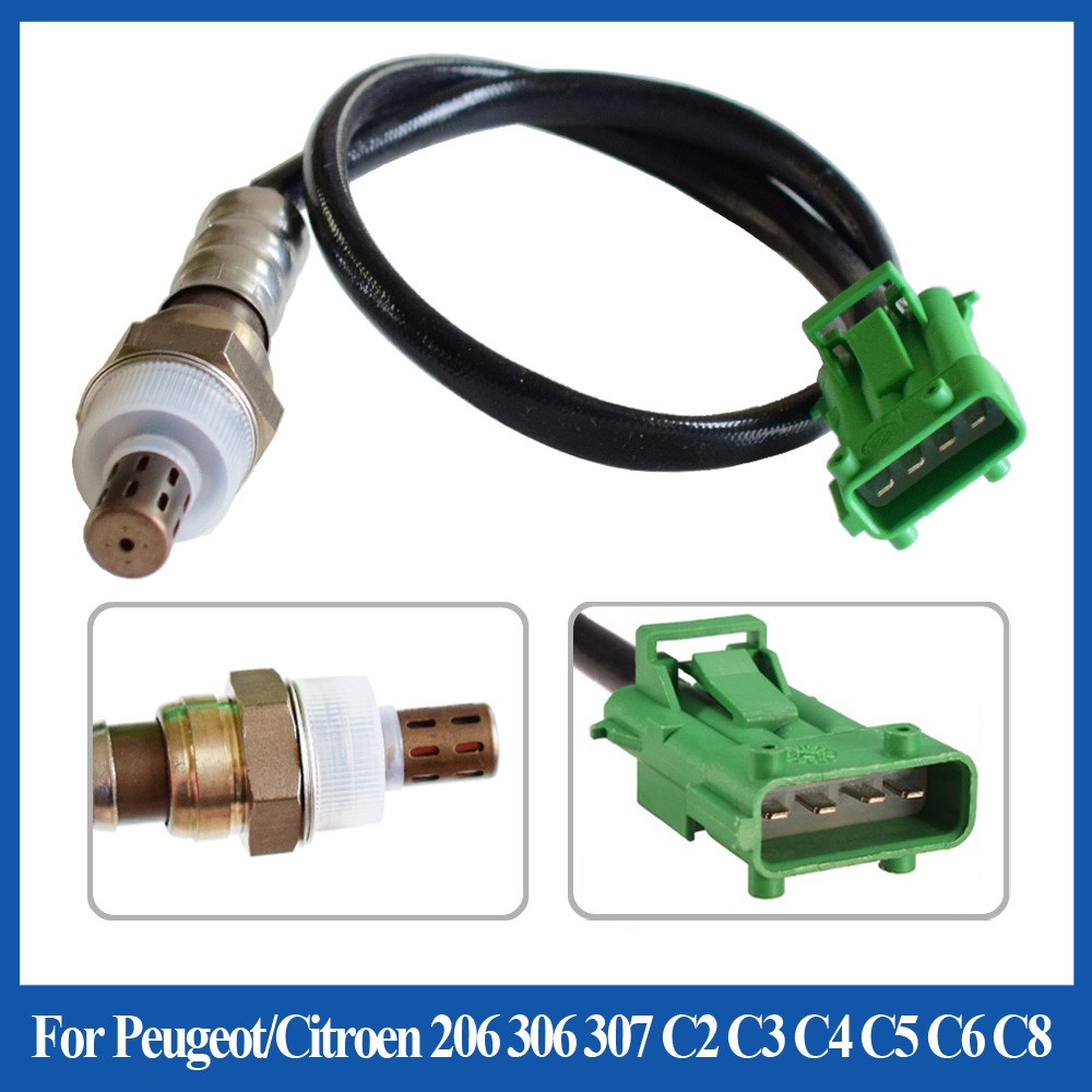 1628AA 4 Pins Front Wire Oxygen Sensor Peugeot/Citroen 206 306 307 C2 C3 C4 C5 C6 C8 9665104080 161848 1628HN 1628NY 1628.AA