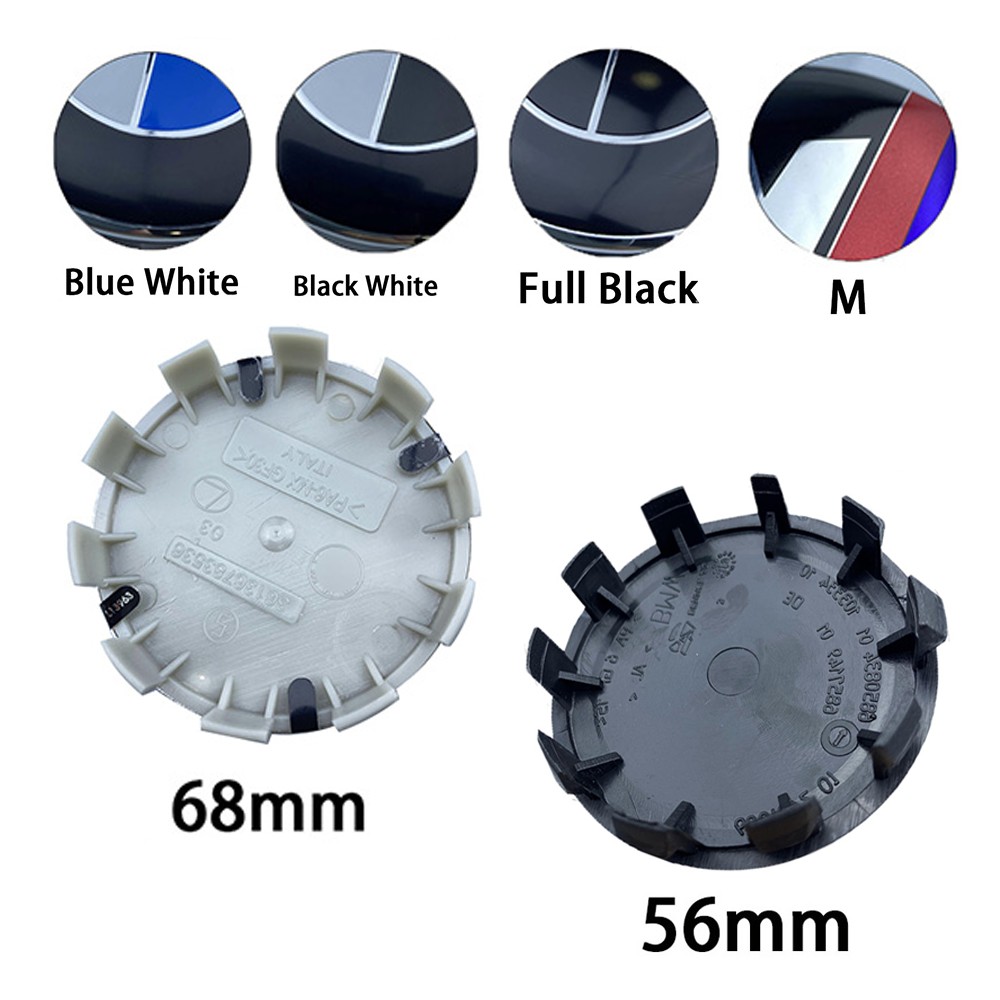 20pcs 56mm 68mm Car Wheel Center Wheel Cover Auto Rim Covers For BMW E36 E46 E53 E90 E60 E61 E93 E87 X1 X3 X5 X6 F30 F20 F10 G30