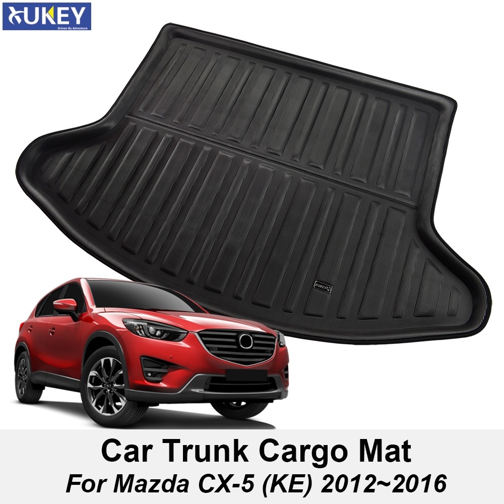 Fit For Mazda Cx-5 Cx5 Boot Mat Rear Trunk Liner Floor Cargo Tray Luggage Carpet Mud Kick Protective Gear 2013 2014 2015 2016