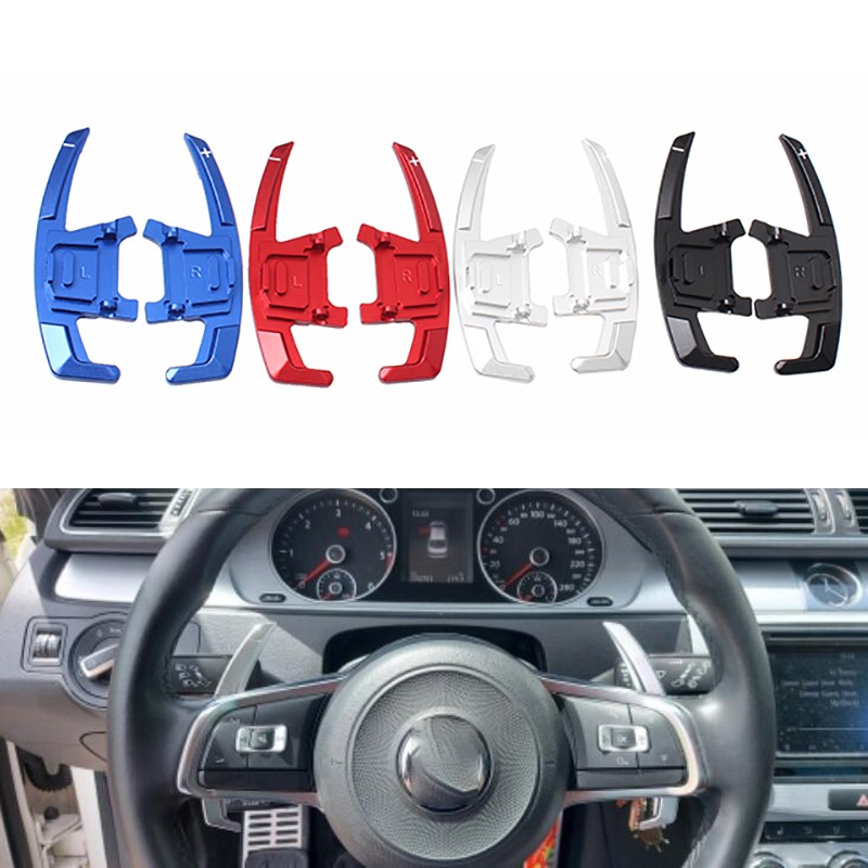 Car Steering Wheel Shift Extension Paddle Accessories For VW Golf 7 R-line GTI 2015 2016 2017 2018 2019 2020 Car Accessories