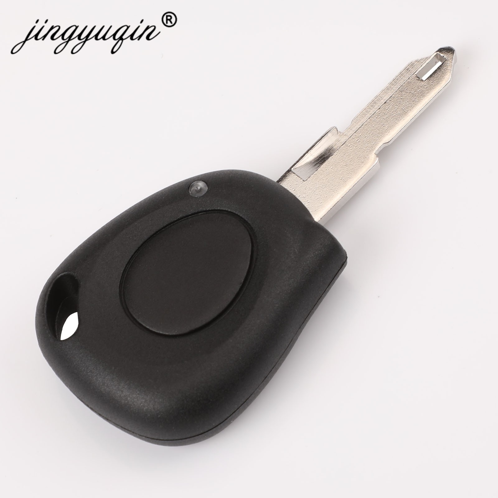 jingyuqin Replacement 1 Button Car Key Shell For Renault Megane Clio Scenic 1 BN IR Remote Car Key Fob Case Uncut NE73