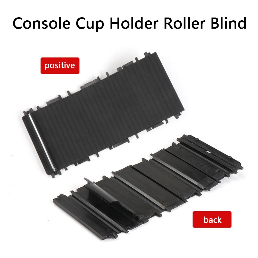 New Center Console Roller Blind Trim Cover Blind Cover Cup Holder Roller Blind For BMW E46 3 Series 51167038333