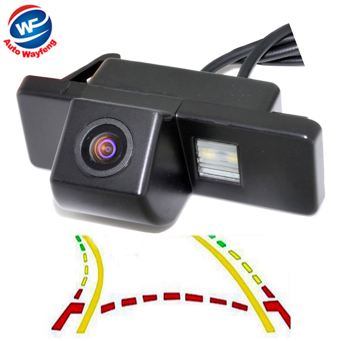 CCD Intelligent Dynamic Track Tracks Rear View Camera For Nissan Juke Qashqai/Geniss/Pathfinder/X-TRAIL Sunny