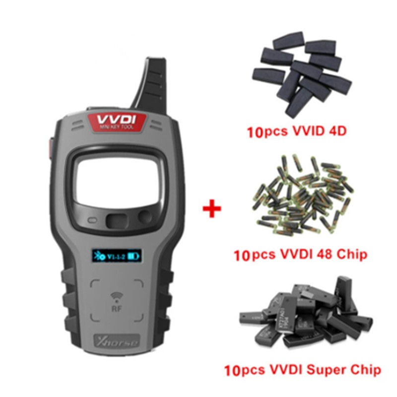 Xhorse VVDI Mini Key Tool Remote Key Programmer with Free 96bit 48- Clone Function Support IOS and Android Global Version