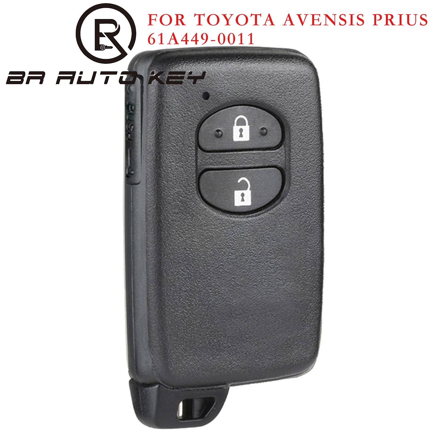 Smart Remote Proximity Entry Key For Toyota Avensis Prius 2010-2013 2 Buttons 434MHz ID4D 61A449-0011 P/N:89904-0F010