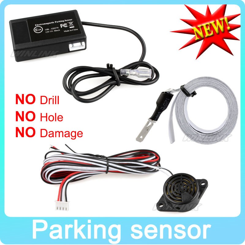 Hot Car Electromagnetic Parking Sensor No Holes\Easy Installation Parking Radar Guard Guard Backup Reverse Parking System