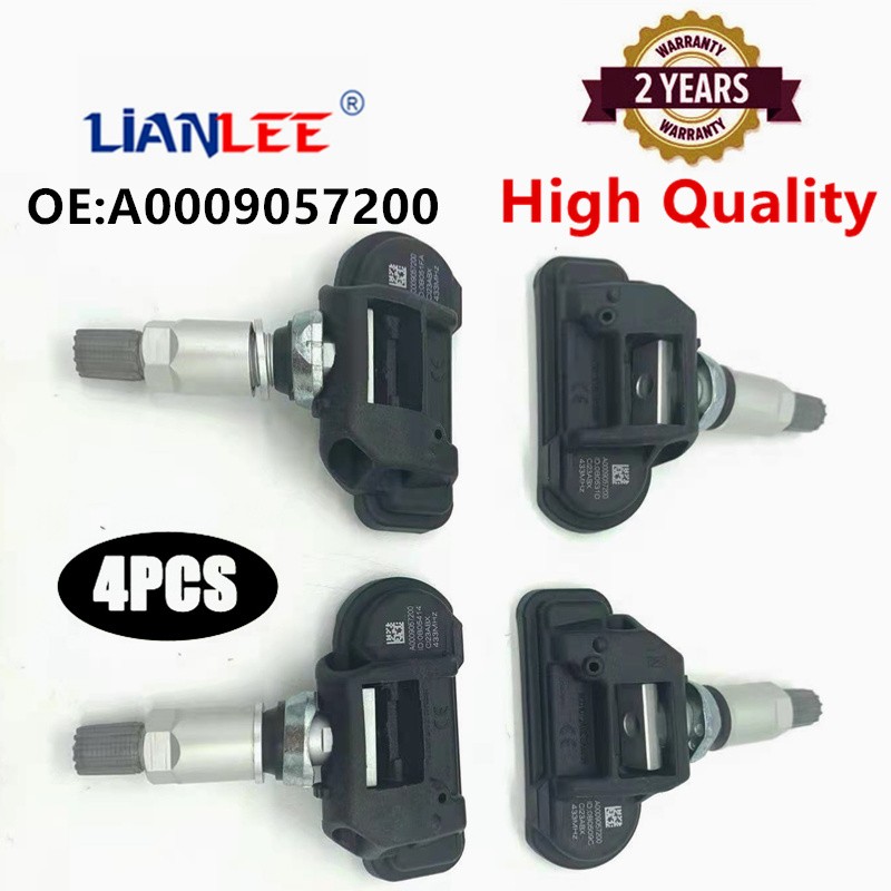 4pcs/lot Tire Pressure Monitoring System Sensor TPMS 433MHz For Mercedes Benz G GLK SLK A0009054100 A0009050030 A0009057200