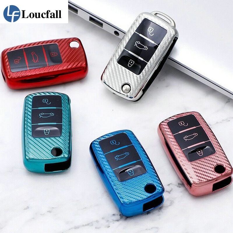 tpu car key case tpu car key case case for VW Volkswagen Polo Tiguan Passat B5 B6 B7 Golf 4 5 6 for Skoda Octavia