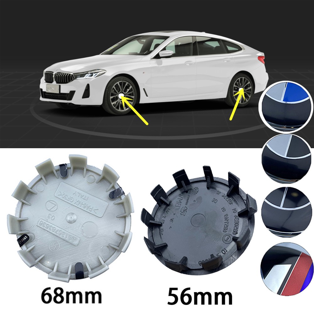 20pcs 56mm 68mm Car Wheel Center Wheel Cover Auto Rim Covers For BMW E36 E46 E53 E90 E60 E61 E93 E87 X1 X3 X5 X6 F30 F20 F10 G30