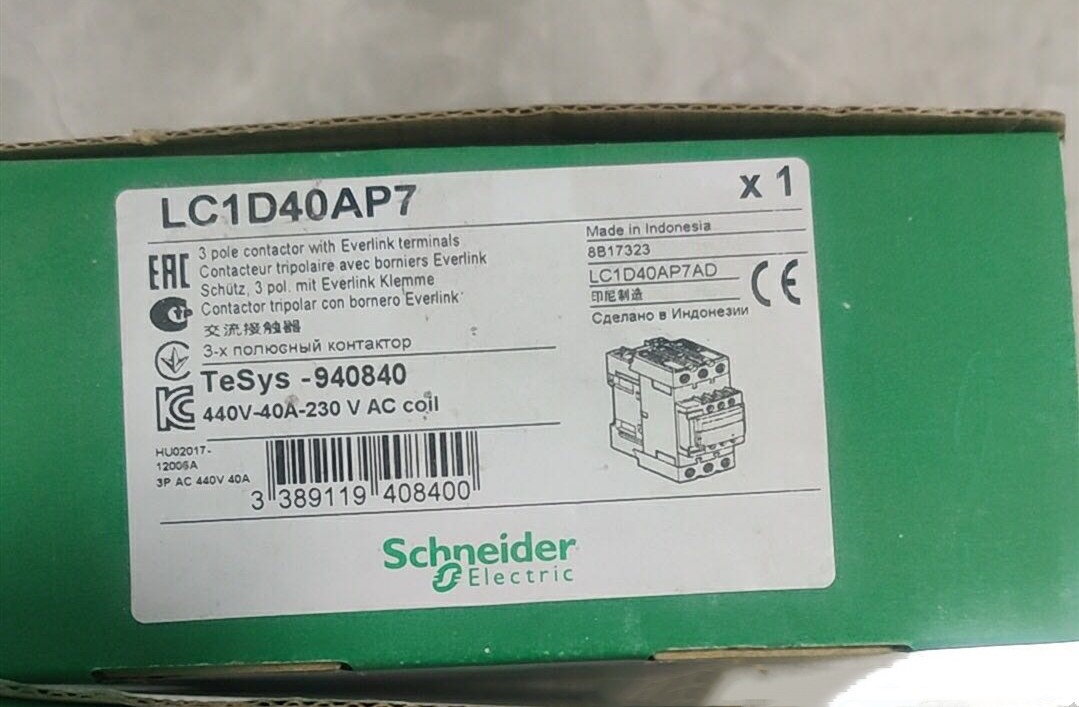 AC contactor LC1D40AP7